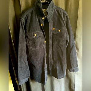 Corduroy navy jacket